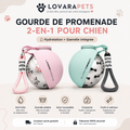 Gourde de Promenade 2-en-1 pour Chien